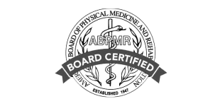 Board Certified by Board of Physical Medicine and Rehabilitation